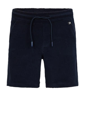 relaxed casual short donkerblauw