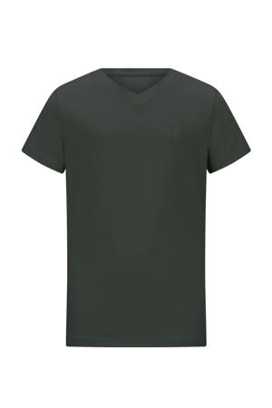 t-shirt donkergroen