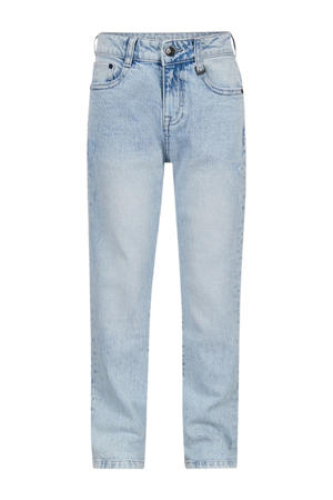 relaxed loose fit jeans light blue denim
