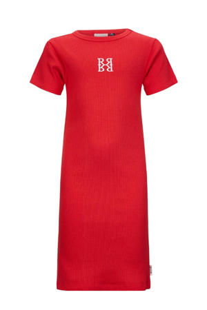 maxi jurk rood