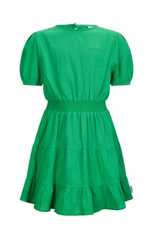 midi jurk groen