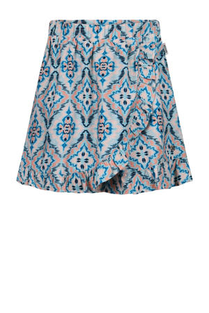 skort blauw
