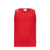 Retour Jeans mouwloze top rood rib gebreid