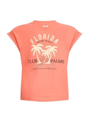 T-shirt koraaloranje