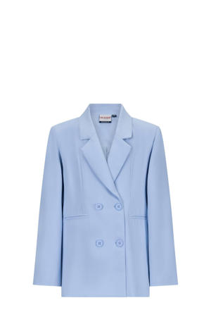 regular fit blazer lichtblauw