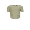 Retour Jeans T-shirt groen rib gebreid
