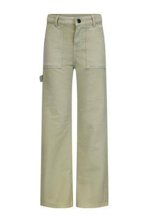 loose casual broek groen
