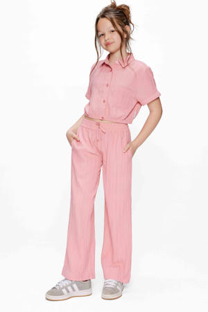 loose casual broek roze
