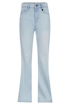 flared jeans light blue denim