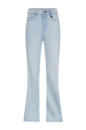 flared jeans light blue denim