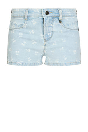 denim short light blue denim