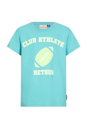 T-shirt blauw