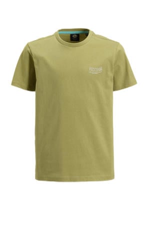 T-shirt olijfgroen
