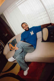 thumbnail: Retour Jeans X Memphis T-shirt blauw