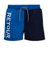 Hardblauw/zwart