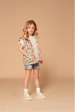 denim short blauw