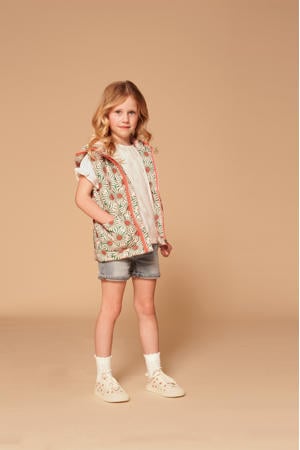 denim short blauw