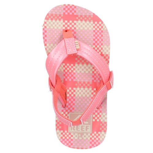 Reef Little Ahi teenslippers met hielbandje roze Meisjes Rubber