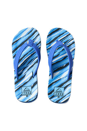 Kids Ahi teenslippers blauw