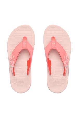 Santa Ana teenslippers koraalrood