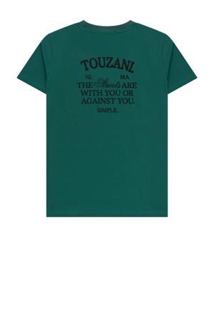 T-shirt donkergroen