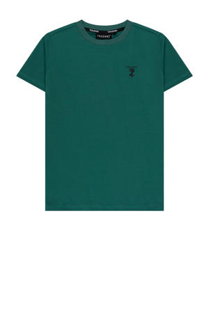 T-shirt donkergroen