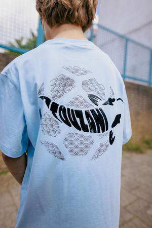 T-shirt lichtblauw