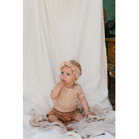 thumbnail: A Tiny Story romper roze/beige