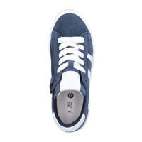 thumbnail: Red Code suède sneakers blauw/wit