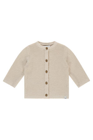 vest ecru grof gebreid