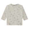 Ecru/blauw