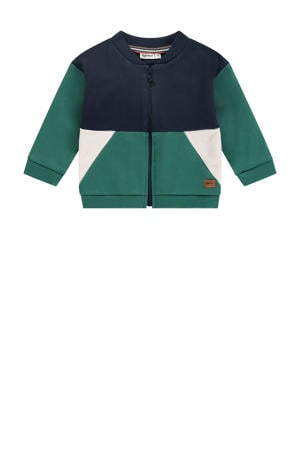 sweatvest blauw