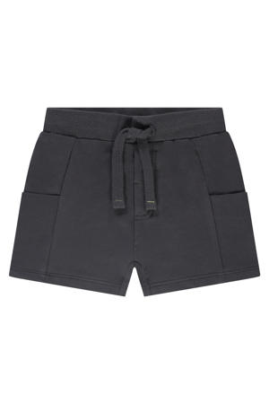 sweatshort antraciet