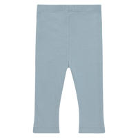 thumbnail: Grijsblauwe Babyface regular babybroek van stretchkatoen met elastische tailleband en effen
