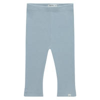 thumbnail: Grijsblauwe Babyface regular babybroek blauw van stretchkatoen met elastische tailleband en effen