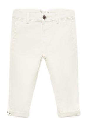 regular casual broek wit