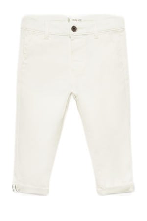 regular casual broek wit