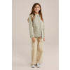 WE Fashion bomberjack groenbeige