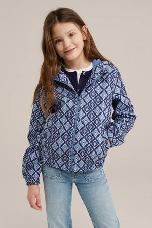 softshell jas blauw