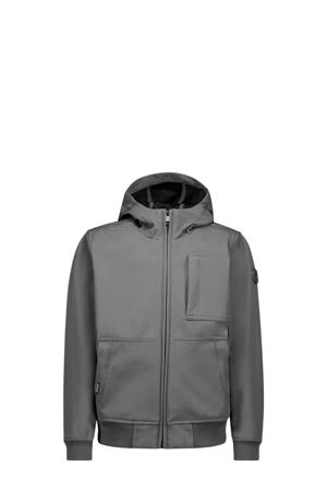 softshell jas grijs