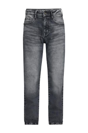 relaxed loose fit jeans grey denim