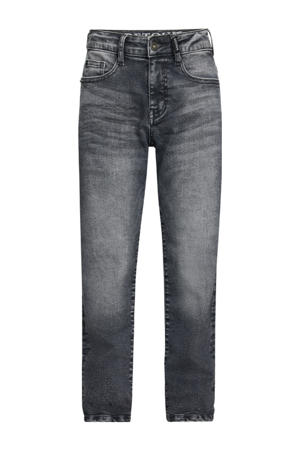 relaxed loose fit jeans grey denim