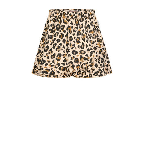 Retour Jeans skort met panterprint beige/bruin Rok Meisjes Stretchkatoen - maat 182/188 afbeelding