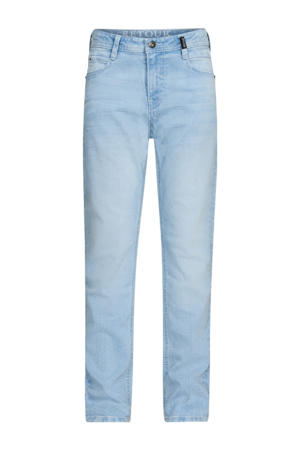 straight leg jeans light blue denim