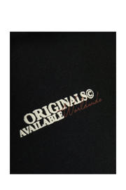 thumbnail: JACK & JONES JUNIOR hoodie met backprint zwart
