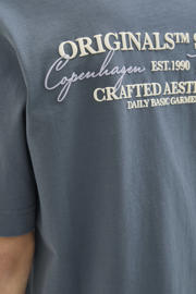thumbnail: JACK & JONES JUNIOR T-shirt met backprint grijs