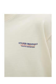 thumbnail: JACK & JONES JUNIOR T-shirt met backprint ecru
