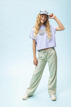 relaxed casual broek ecru