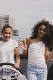 thumbnail: LOOXS 10sixteen one shoulder top wit