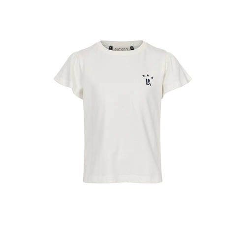 LOOXS 10sixteen T-shirt wit Meisjes Modal Ronde hals Backprint - maat 164 afbeelding